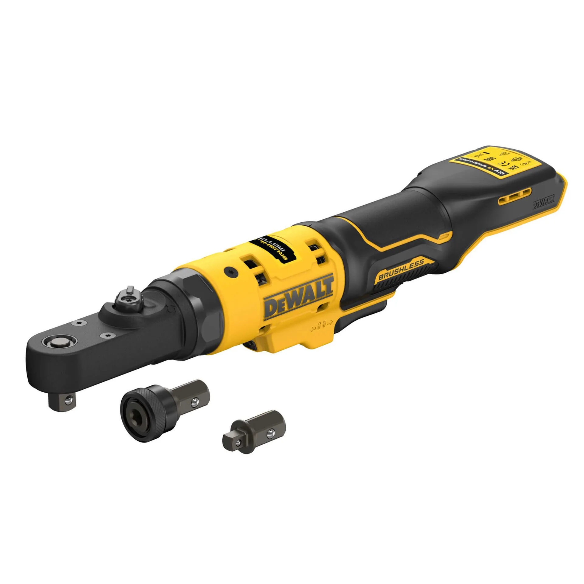 Угловой гайковерт - аккумуляторный бесщеточный ключ-трещотка DeWALT DCF500N
