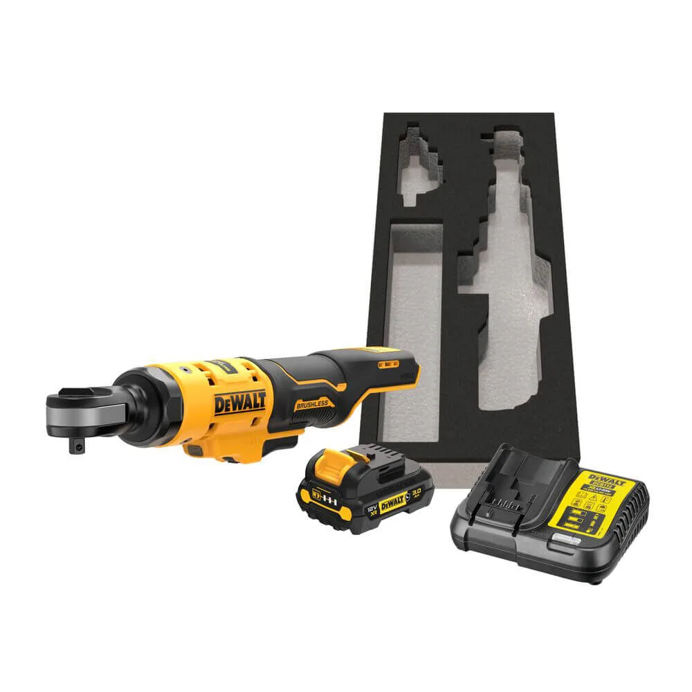 Угловой гайковерт - аккумуляторный бесщеточный ключ-трещотка DeWALT DCF503L1G