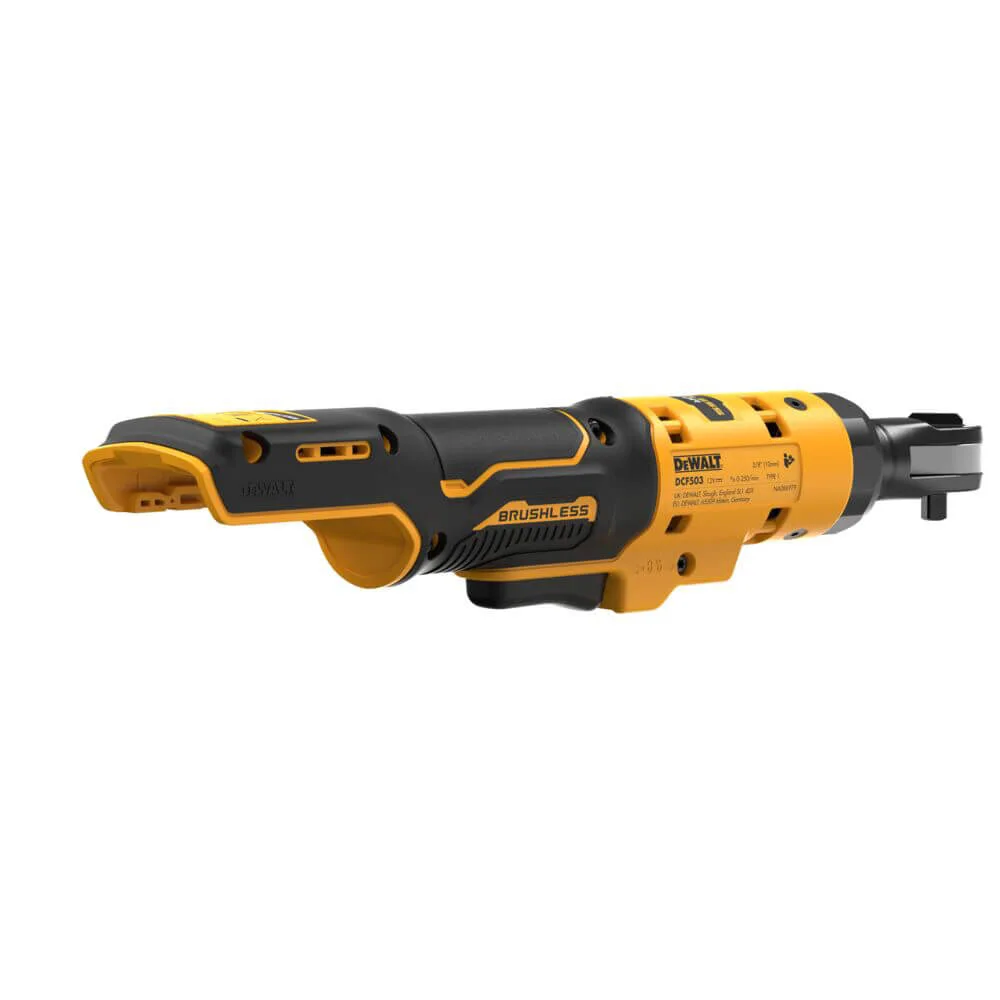 Угловой гайковерт - аккумуляторный бесщеточный ключ-трещотка DeWALT DCF503N