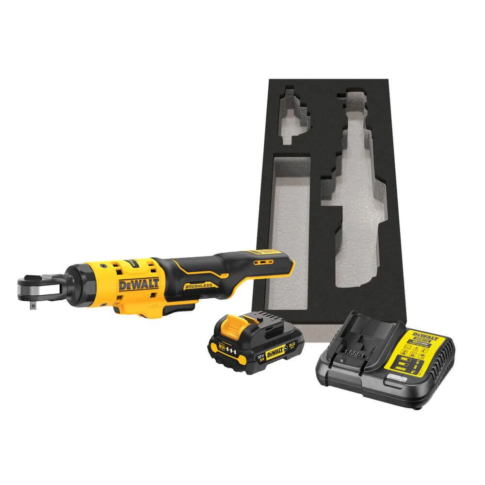 Угловой гайковерт - аккумуляторный бесщеточный ключ-трещотка DeWALT DCF504L1G