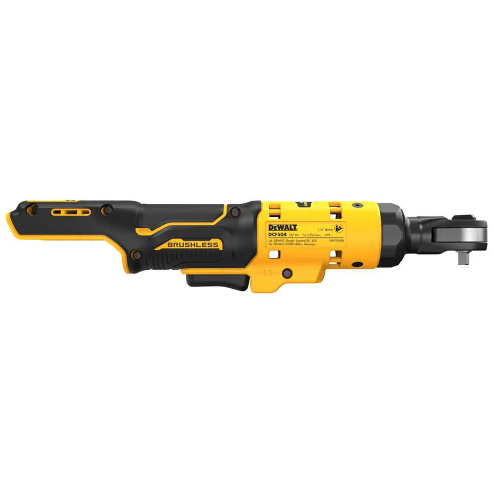 Угловой гайковерт - аккумуляторный бесщеточный ключ-трещотка DeWALT DCF504N