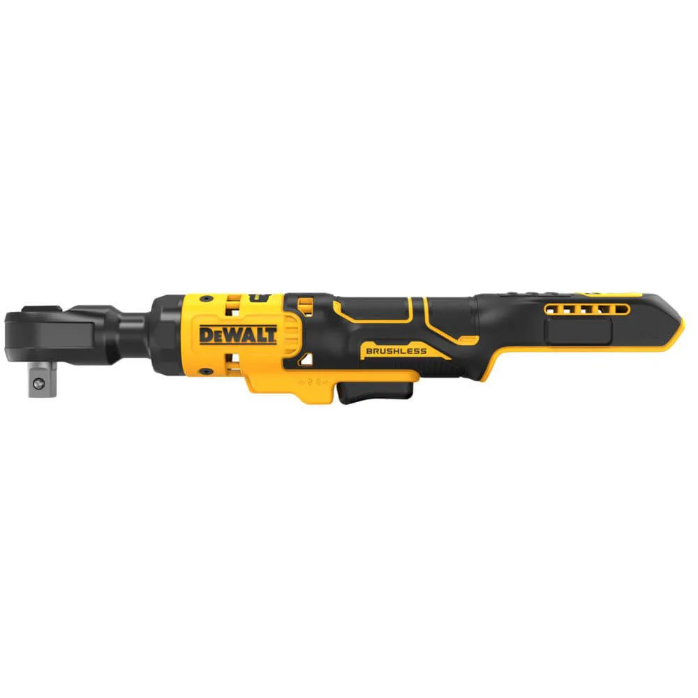 Угловой гайковерт - аккумуляторный бесщеточный ключ-трещотка DeWALT DCF512N