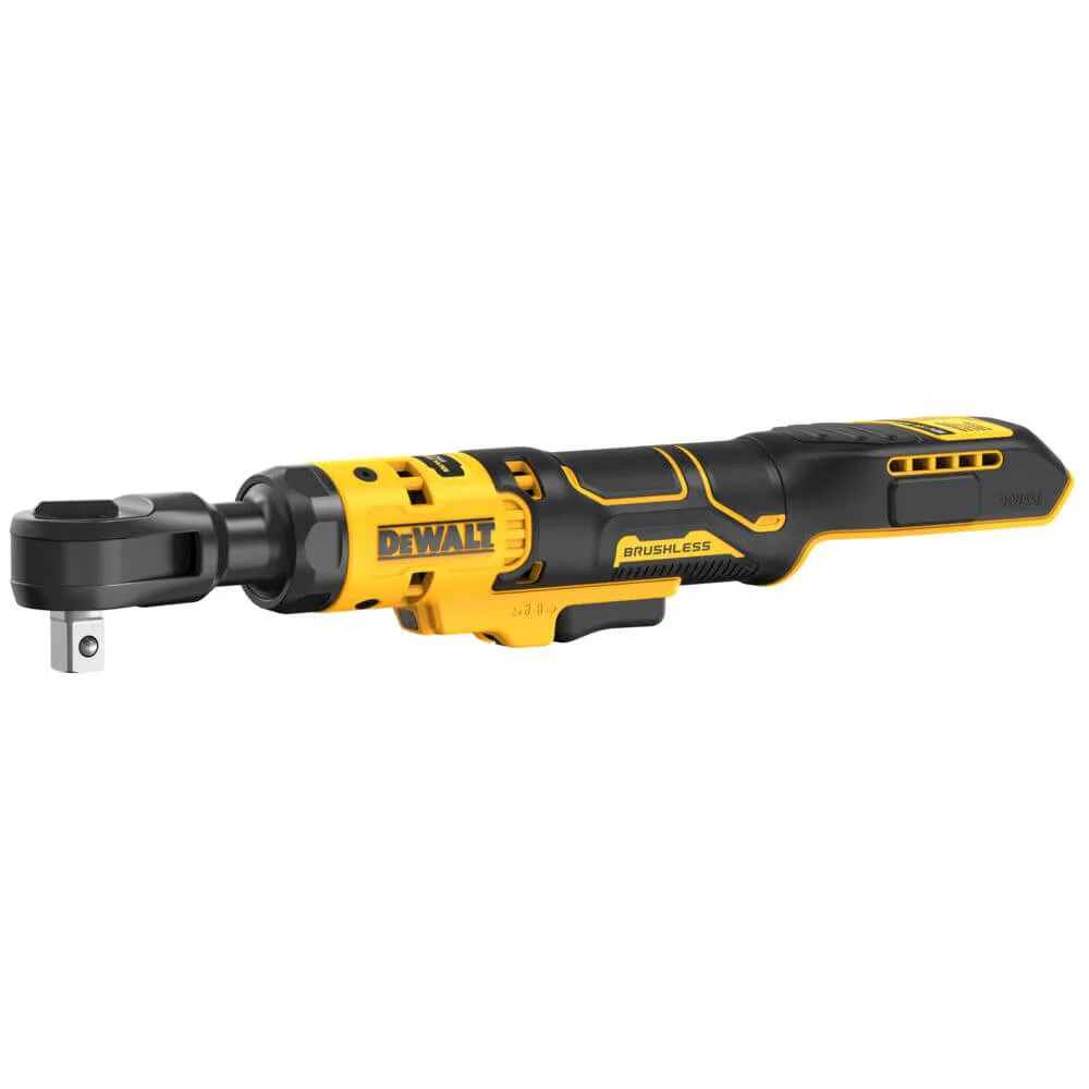 Угловой гайковерт - аккумуляторный бесщеточный ключ-трещотка DeWALT DCF512N