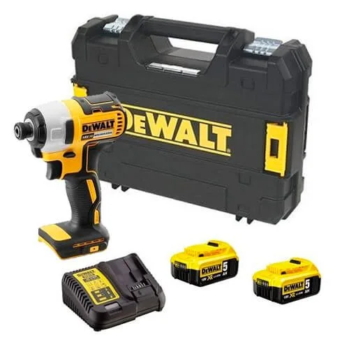 Акумуляторний ударний шуруповерт DeWalt DCF888P2B