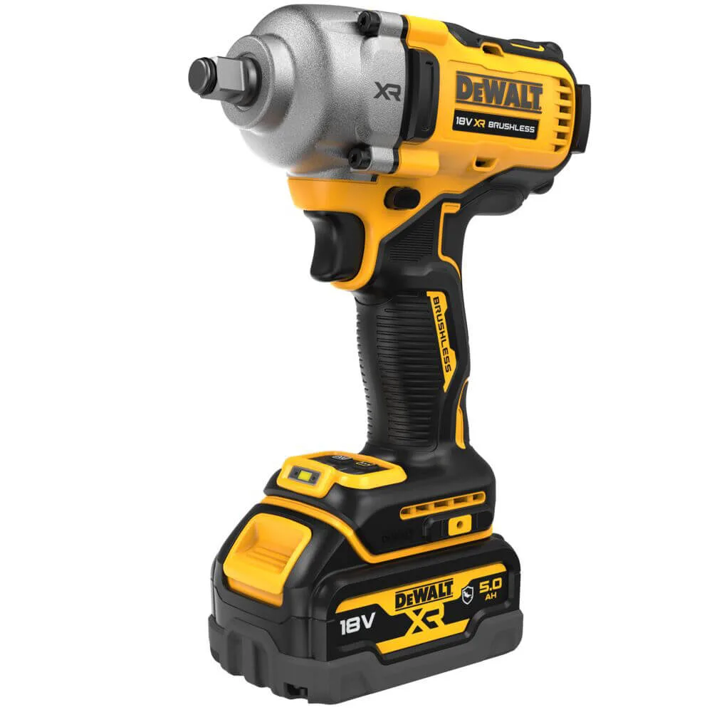 Аккумуляторный ударный гайковерт DeWALT DCF891P2G без щеток.