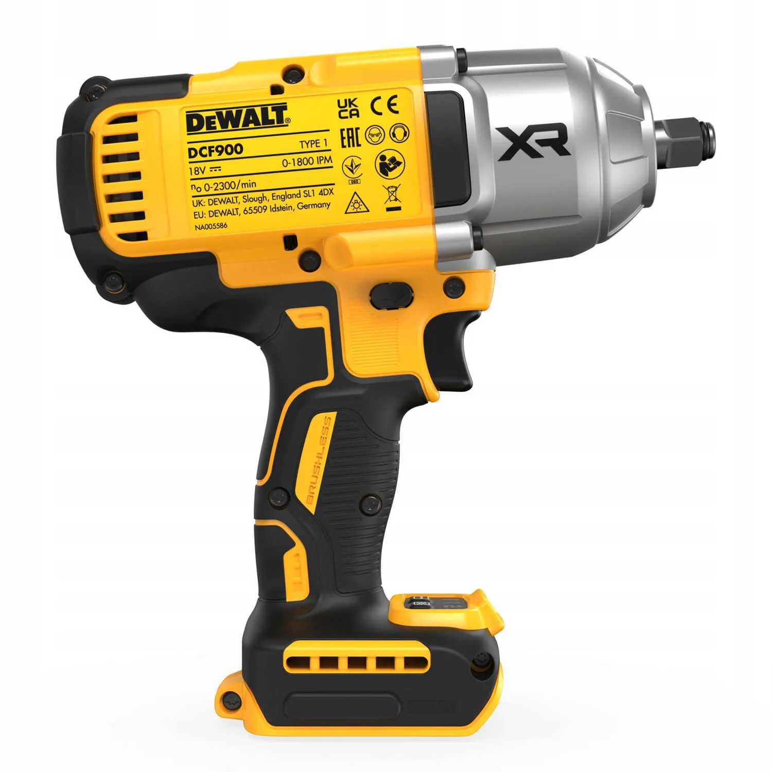Ударный аккумуляторный бесщеточный DeWALT DCF900N