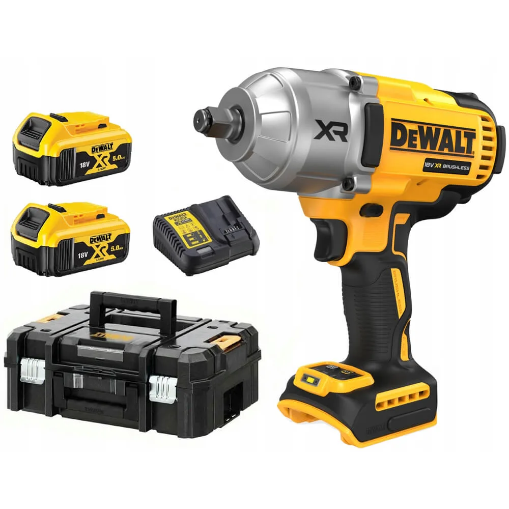 Ударный аккумуляторный бесщеточный DeWALT DCF900P2T