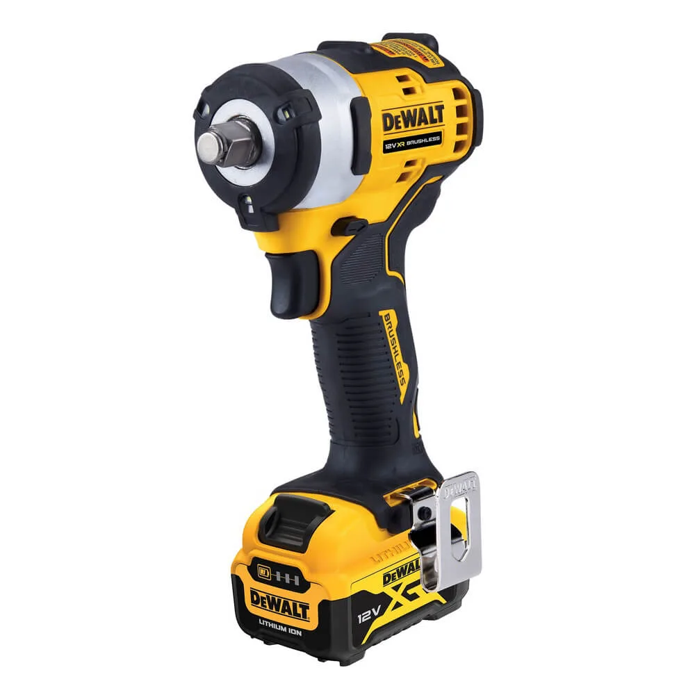 Ударный аккумуляторный бесщеточный гайковерт DeWALT DCF901P1.