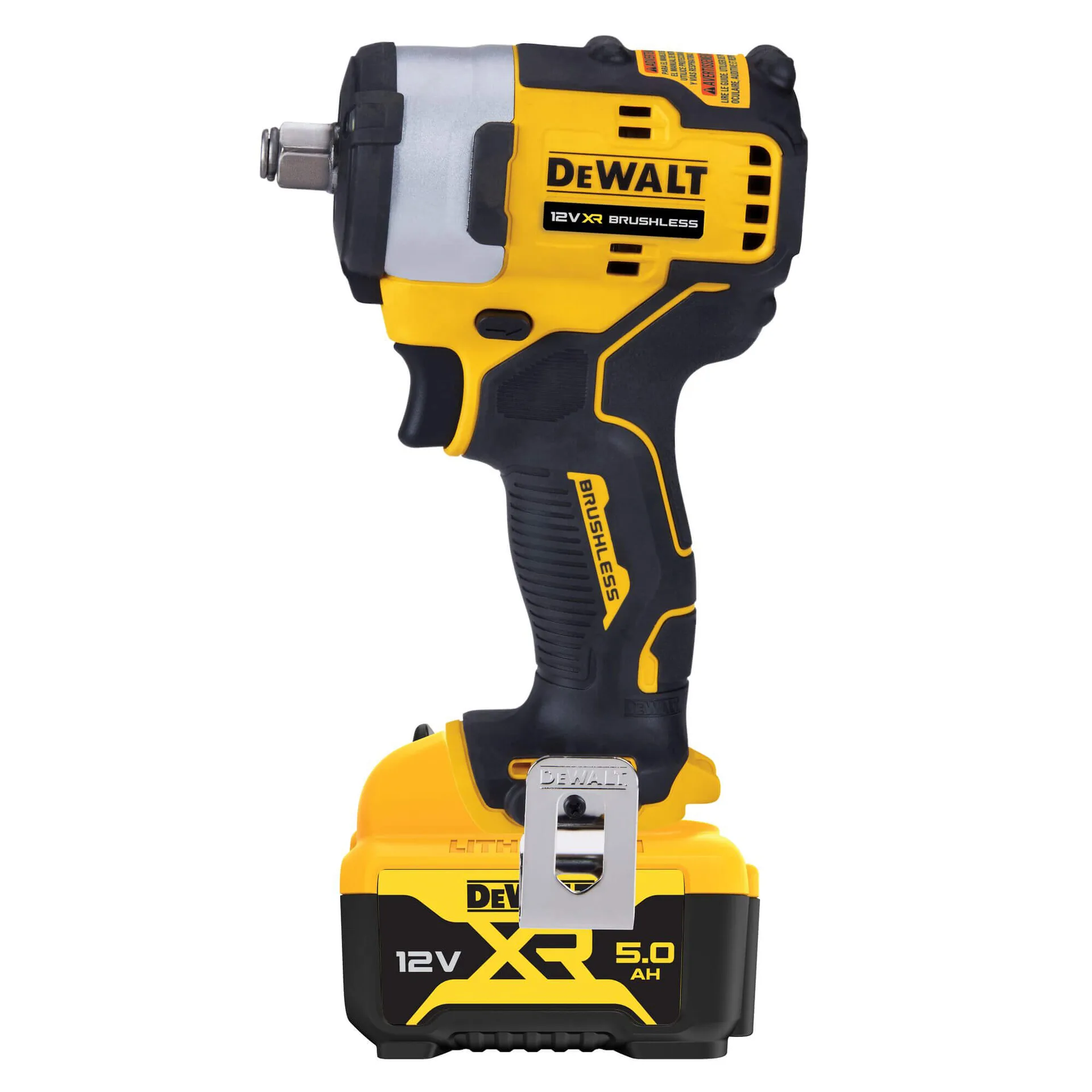 Ударный аккумуляторный бесщеточный гайковерт DeWALT DCF901P2