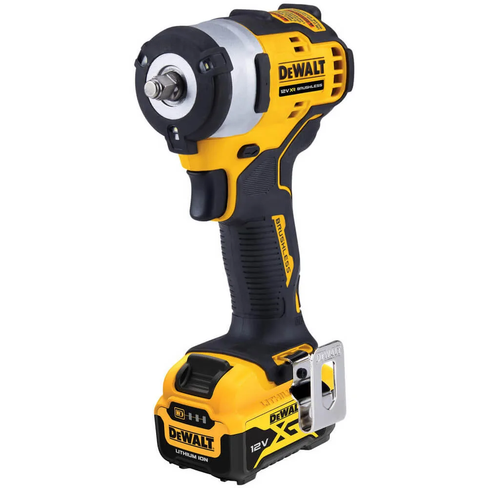 Ударный аккумуляторный бесщеточный гайковерт DeWALT DCF903P1