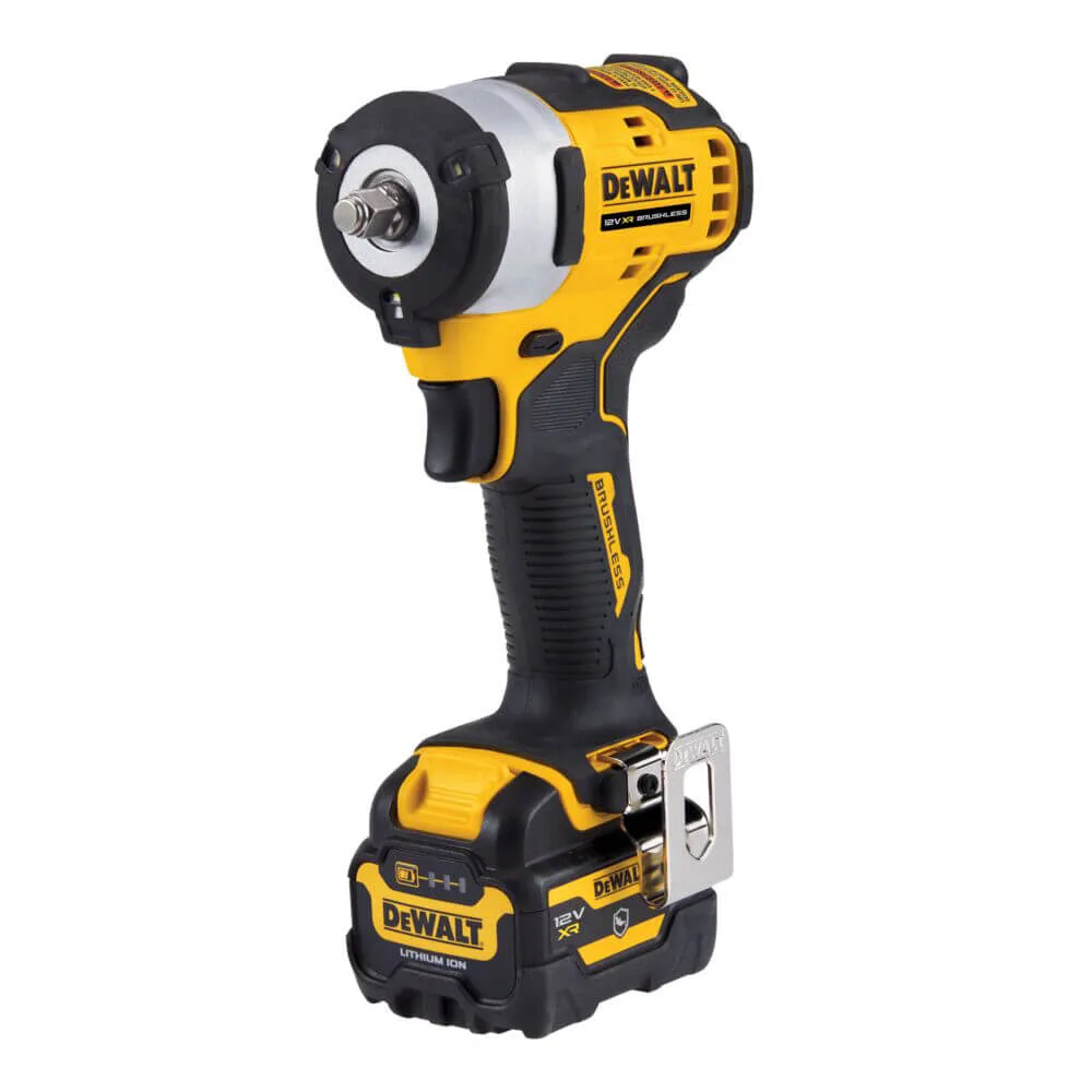 Ударный аккумуляторный бесщеточный гайковерт DeWALT DCF903P1G