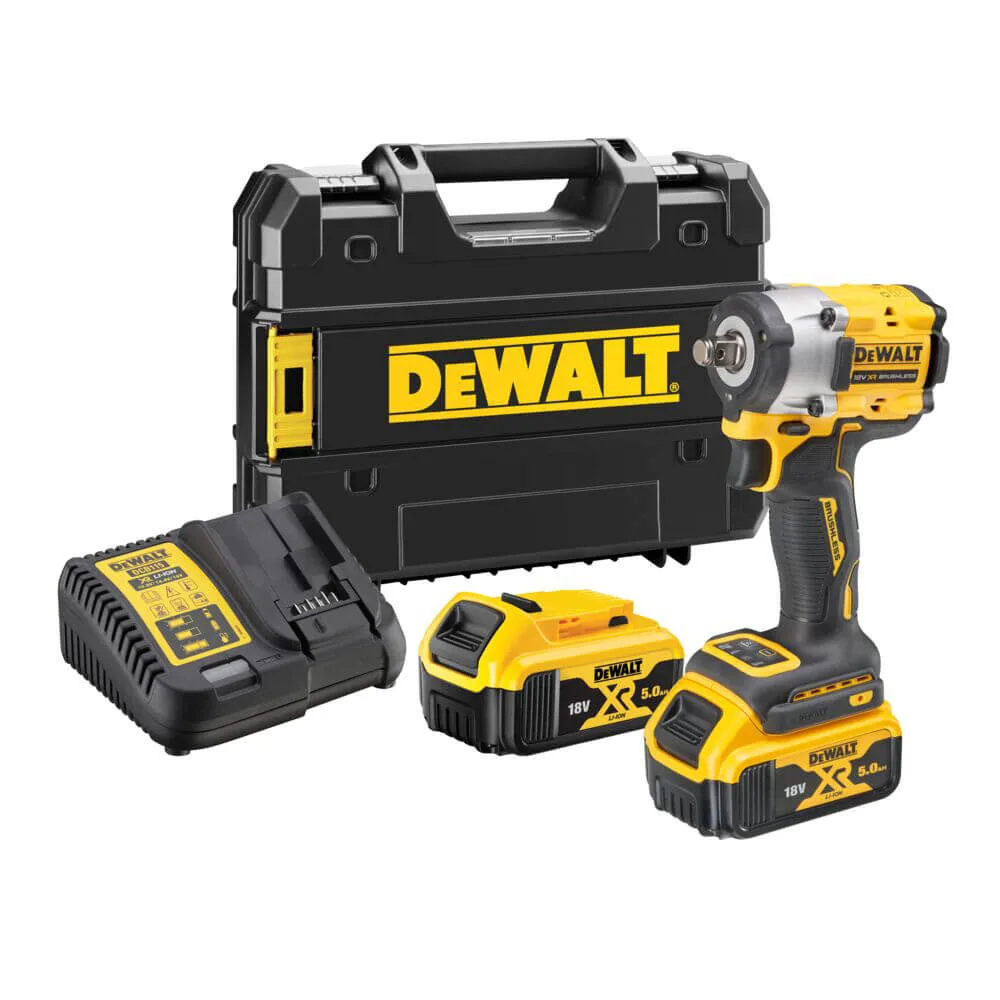 Ударный аккумуляторный бесщеточный DeWALT DCF921P2T