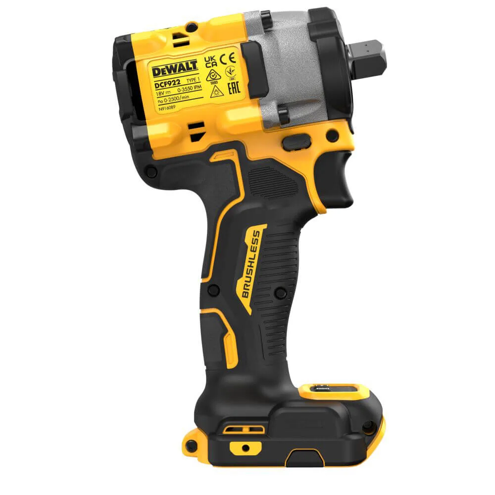 Ударный аккумуляторный бесщеточный DeWALT DCF922N