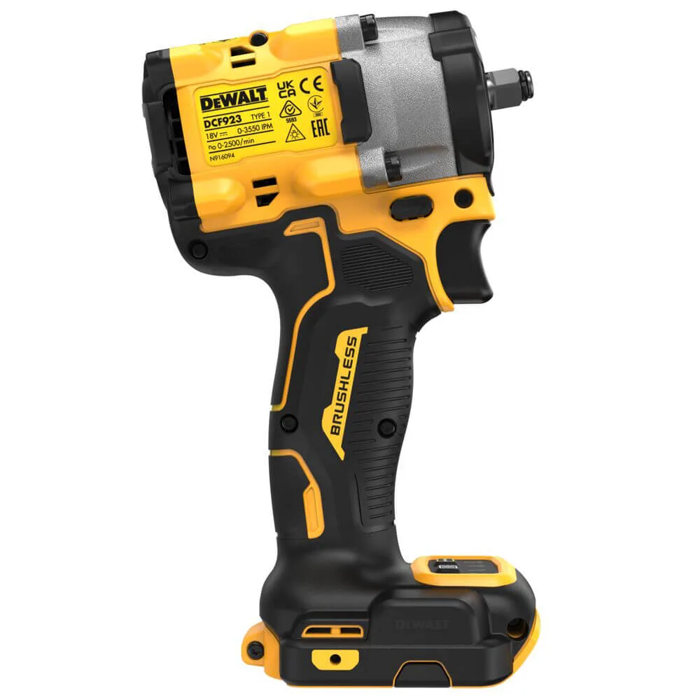 Ударный аккумуляторный бесщеточный DeWALT DCF923N