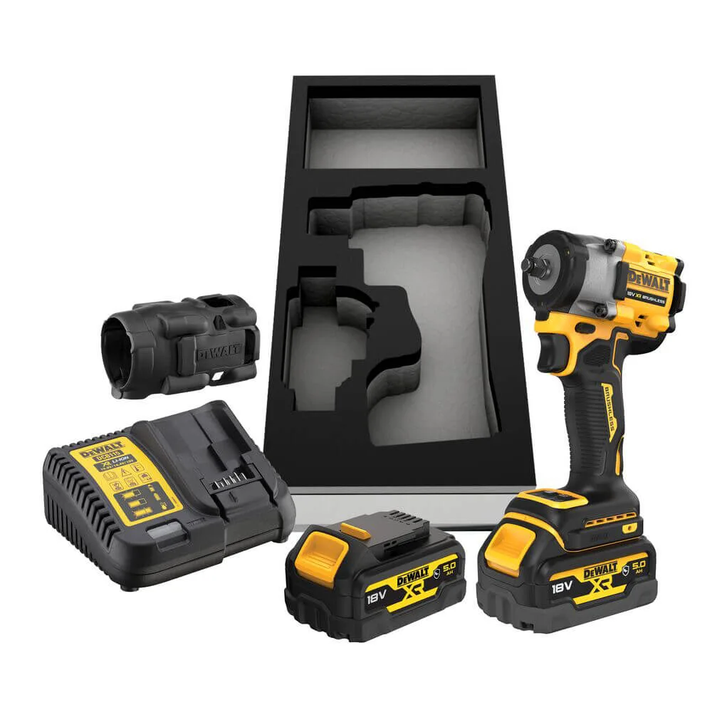 Ударный аккумуляторный бесщеточный DeWALT DCF923P2G