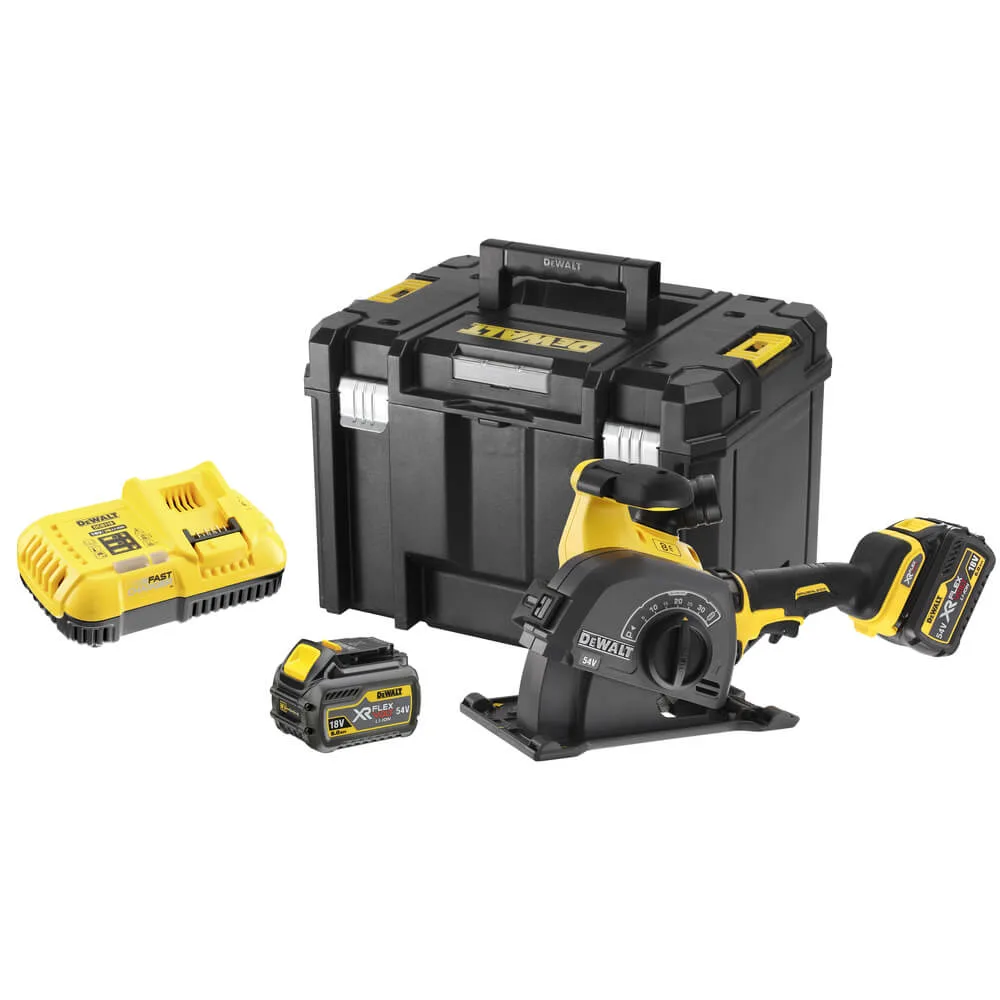 Аккумуляторная бесщеточная штроборезная машина DeWALT DCG200T2