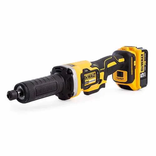 Аккумуляторная прямошлифовальная машина DeWalt DCG426P2