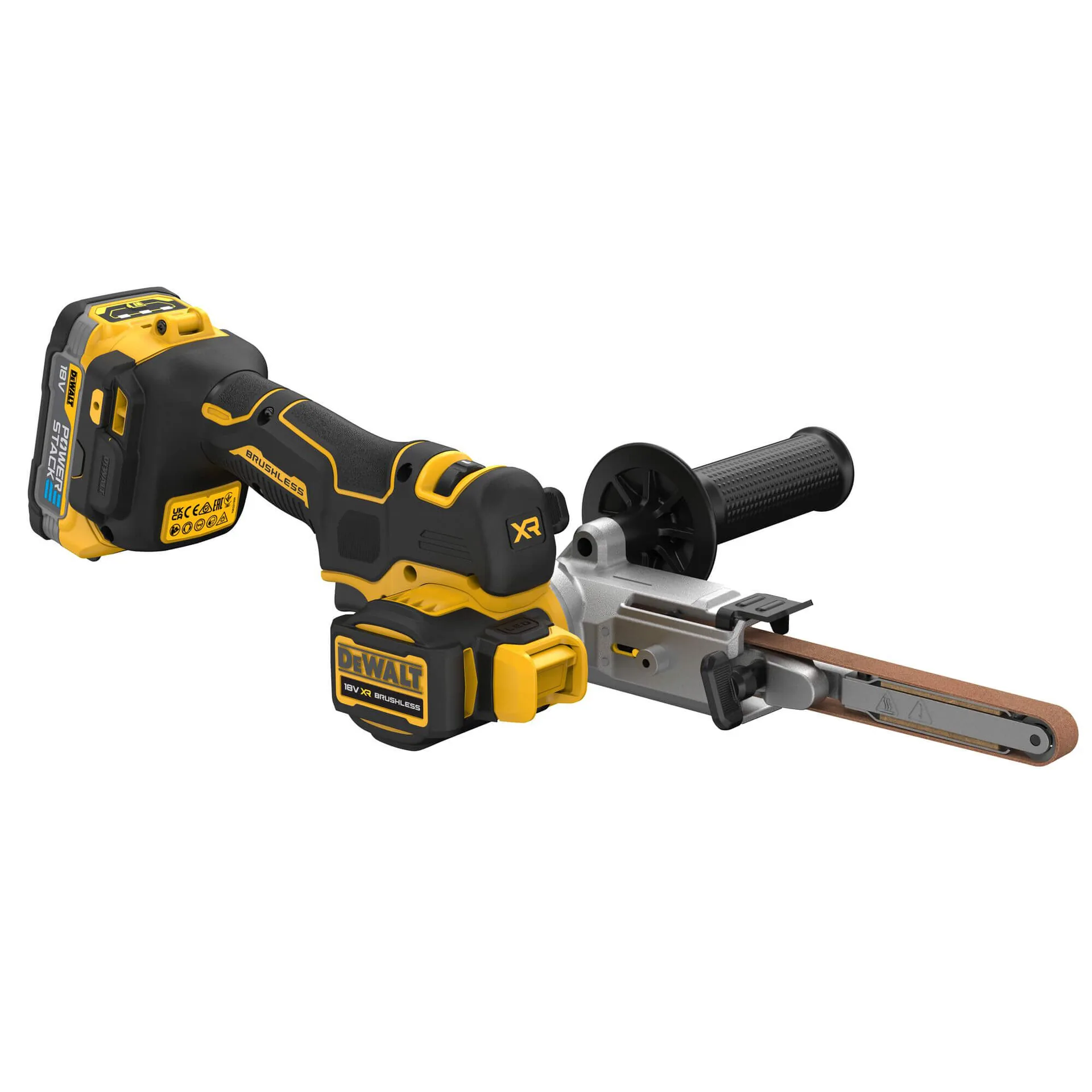 Аккумуляторная бесщеточная ленточная шлифовальная машина DeWALT DCM200E2T