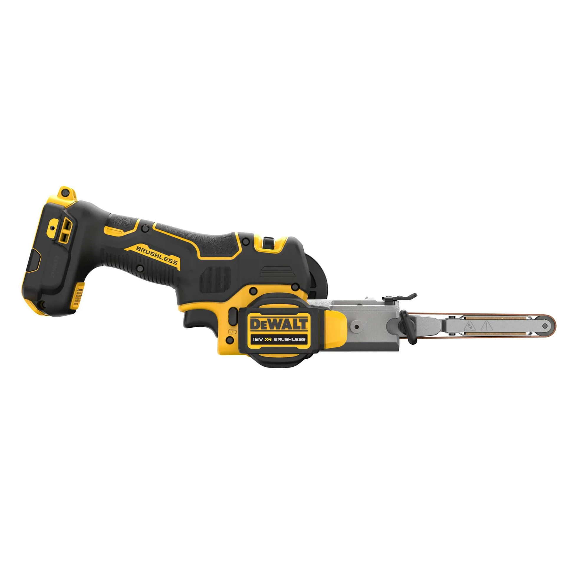 Аккумуляторная бесщеточная ленточная шлифовальная машина DeWALT DCM200N