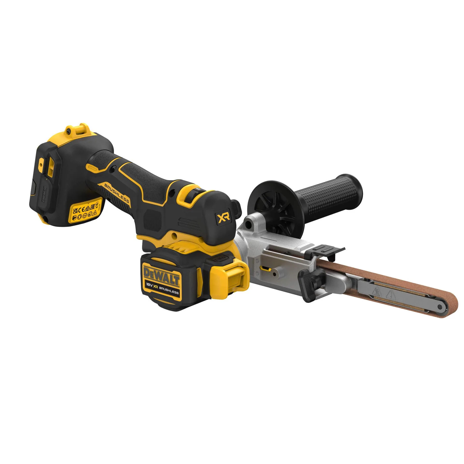 Аккумуляторная бесщеточная ленточная шлифовальная машина DeWALT DCM200N