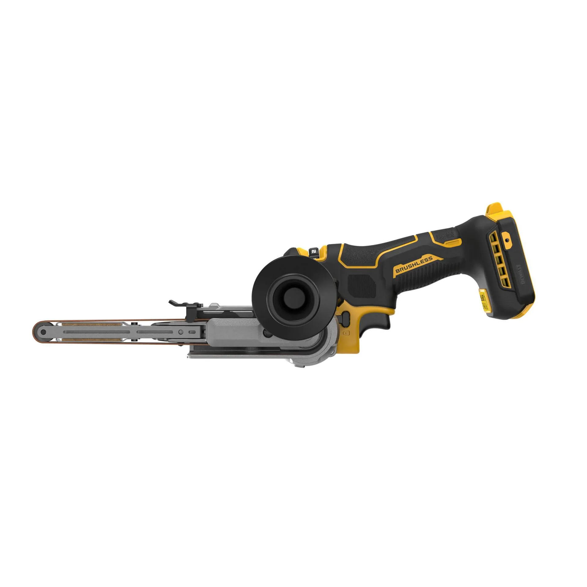 Аккумуляторная бесщеточная ленточная шлифовальная машина DeWALT DCM200NT