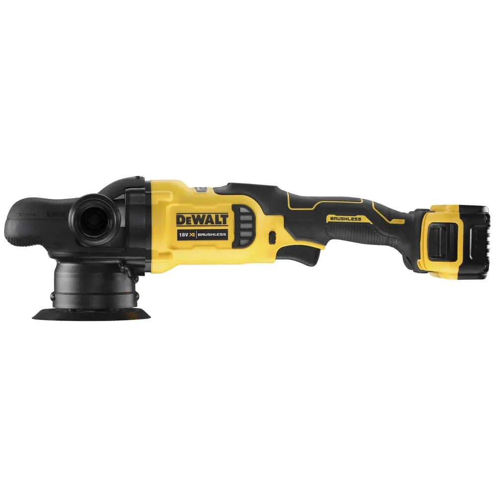 Аккумуляторная бесщеточная полировальная машина DeWALT DCM848P2