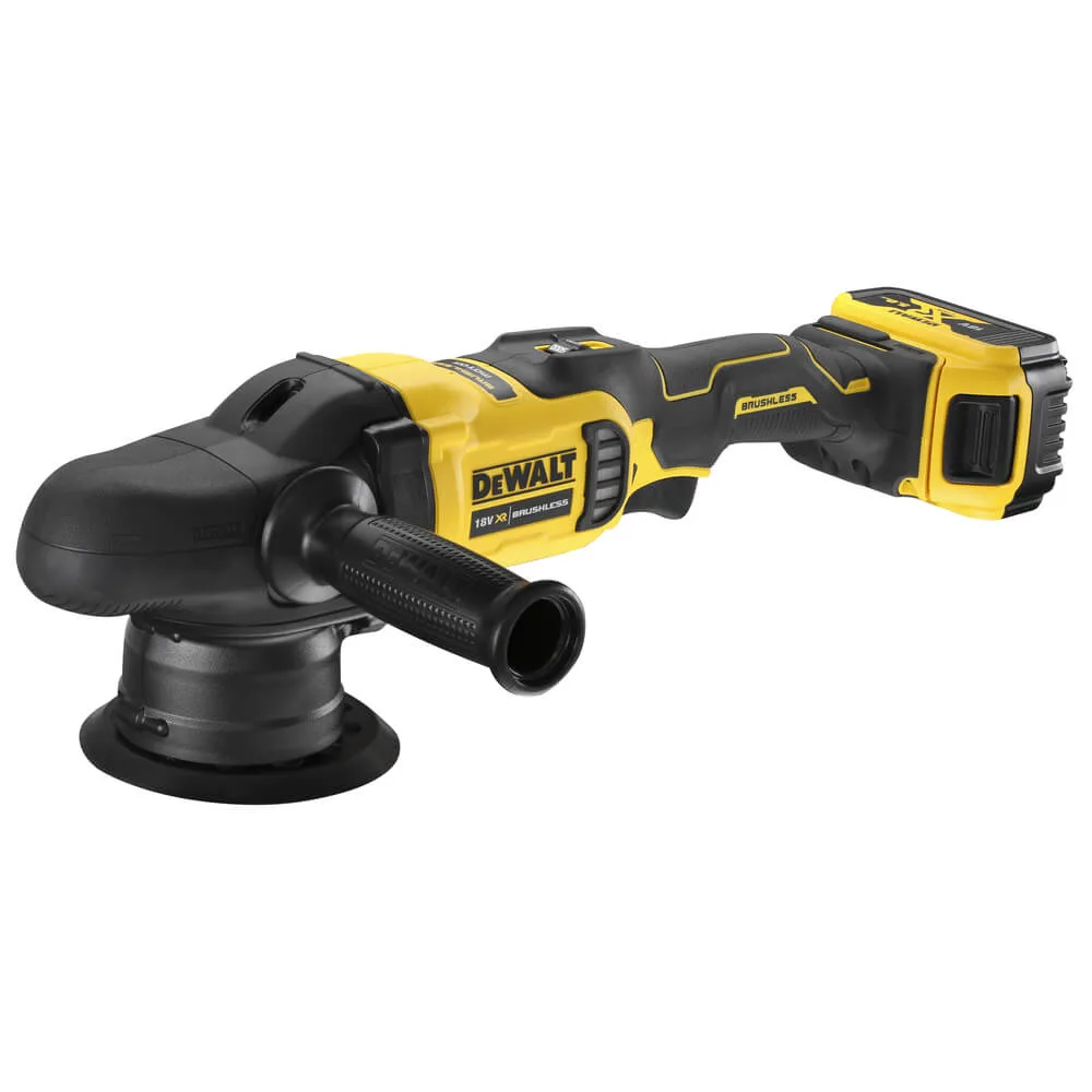 Аккумуляторная бесщеточная полировальная машина DeWALT DCM848P2