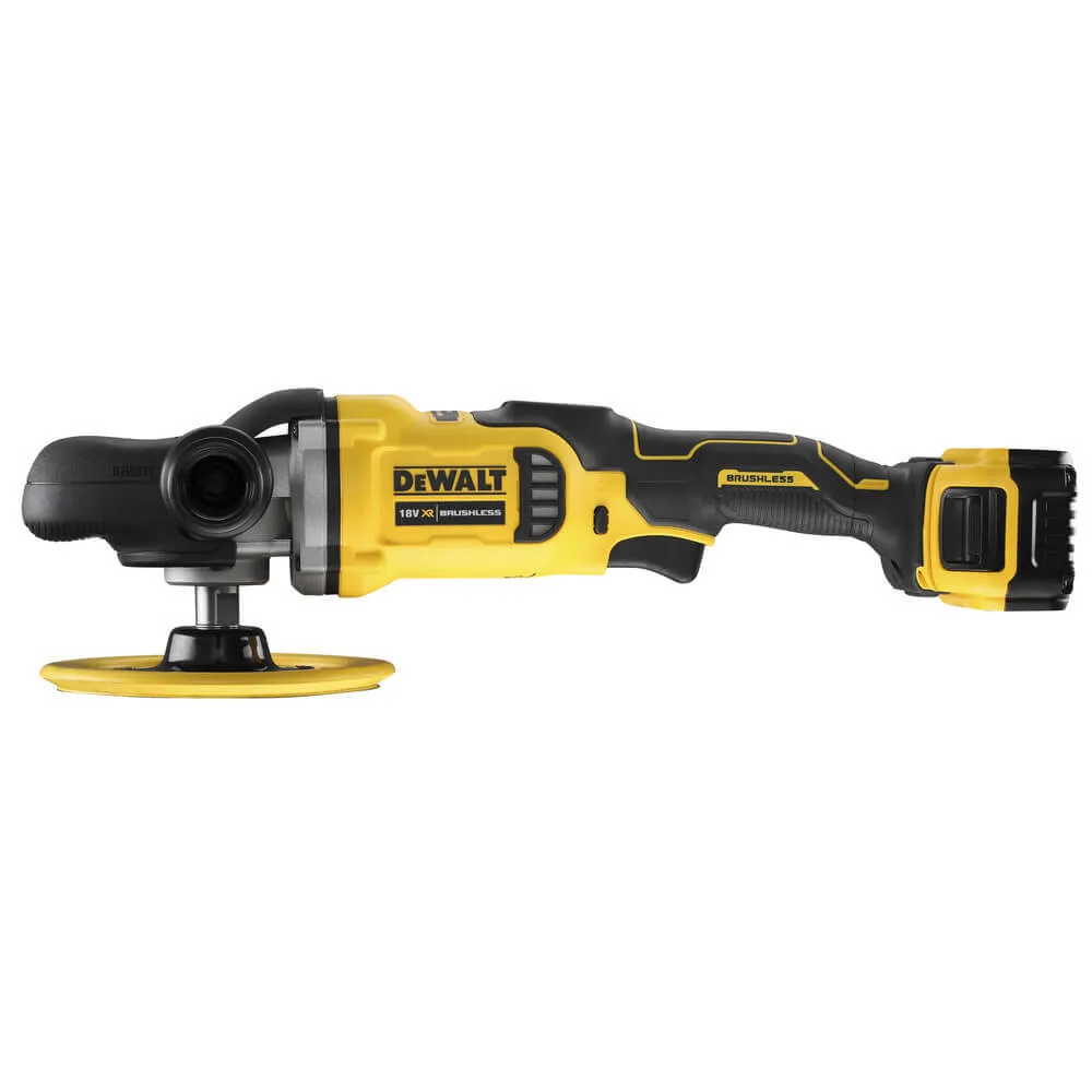 Аккумуляторная бесщеточная полировальная машина DeWALT DCM849P2