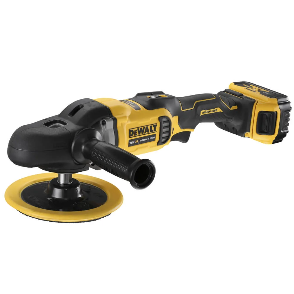 Аккумуляторная бесщеточная полировальная машина DeWALT DCM849P2