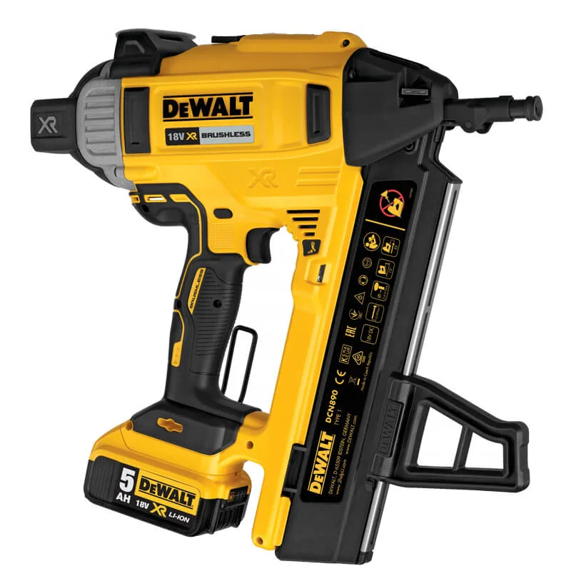 Аккумуляторный гвоздезабиватель DeWalt DCN890P2