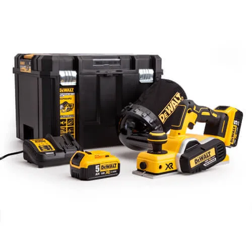 Акумуляторний рубанок DeWalt DCP580P2