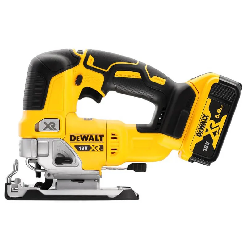 Аккумуляторная безщеточная лобзиковая пила DeWALT DCS334P2