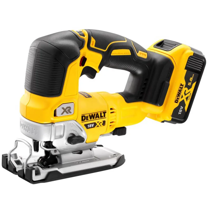 Аккумуляторная безщеточная лобзиковая пила DeWALT DCS334P2