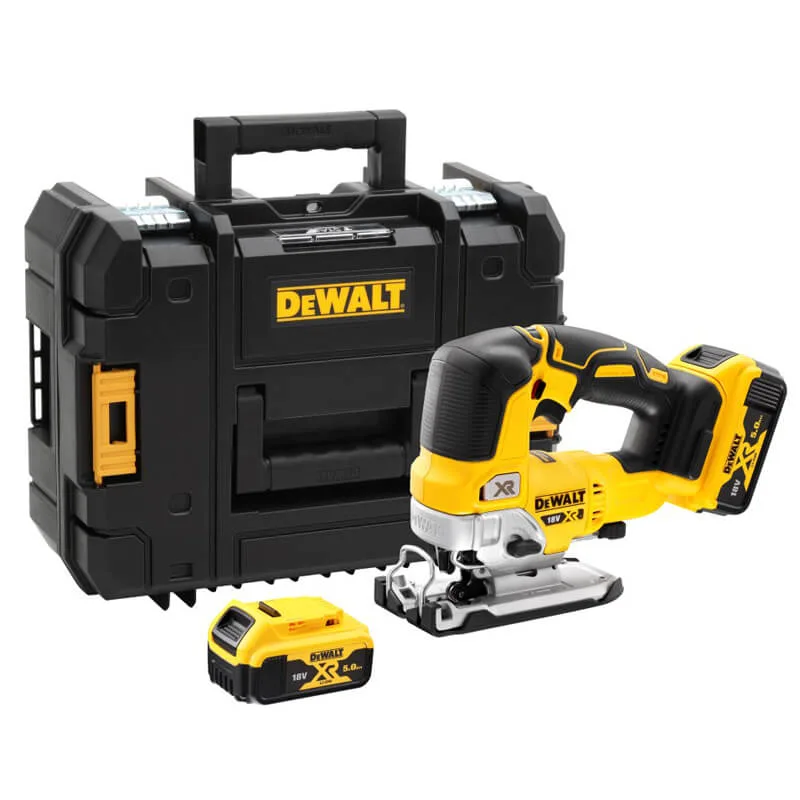 Аккумуляторная безщеточная лобзиковая пила DeWALT DCS334P2