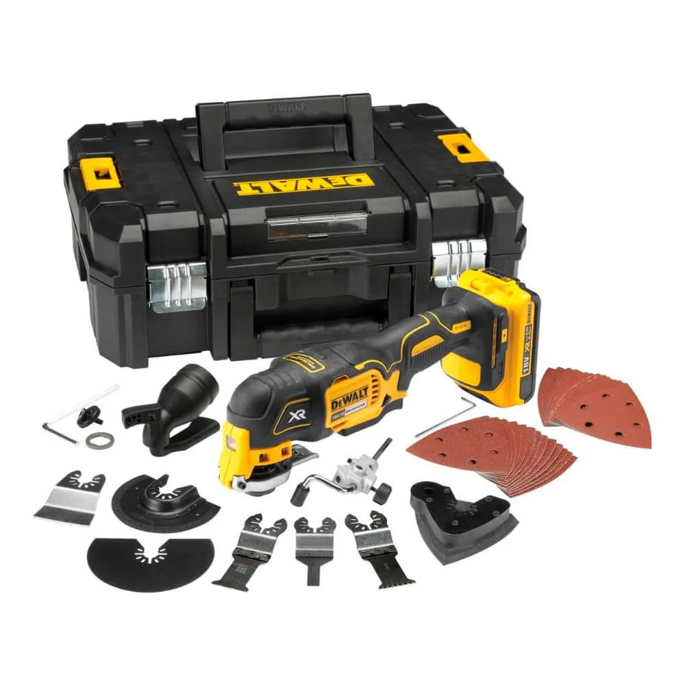 Аккумуляторный бесщеточный многофункциональный инструмент DeWALT DCS353D2.