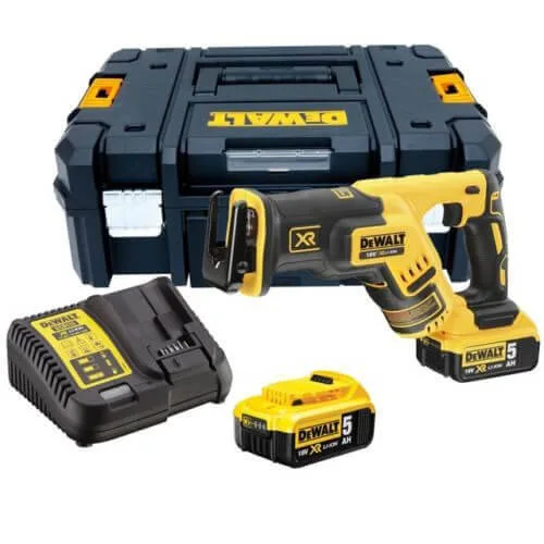 Аккумуляторная сабельная пила DeWalt DCS367P2