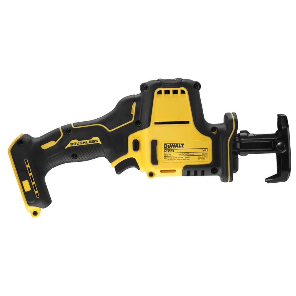Аккумуляторная безщеточная сабельная пила DeWALT DCS369N