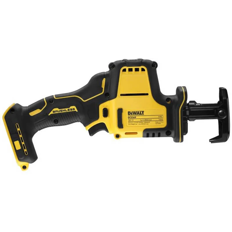 Аккумуляторная безщеточная сабельная пила DeWALT DCS369NT