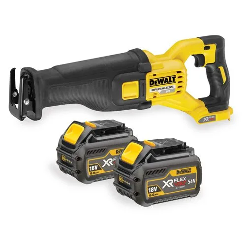 Пила сабельная аккумуляторная DeWalt DCS388T2