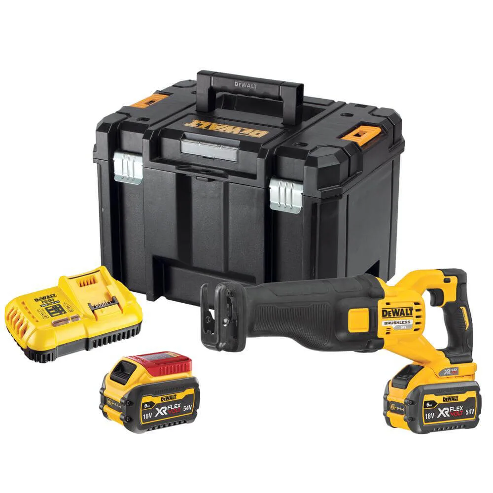 Аккумуляторная сабельная пила DeWALT DCS389T2