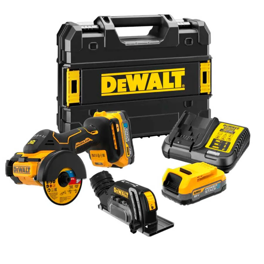 Аккумуляторная бесщеточная универсальная дисковая пила DeWALT DCS438E2T.