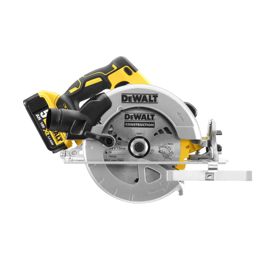 Аккумуляторная дисковая пила DeWalt DCS570P2