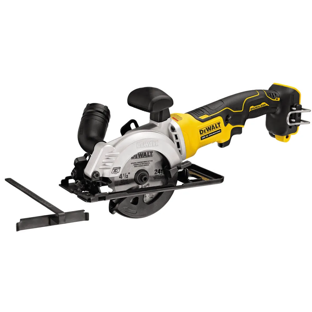 Аккумуляторная бесщеточная компактная дисковая пила DeWALT DCS571NT
