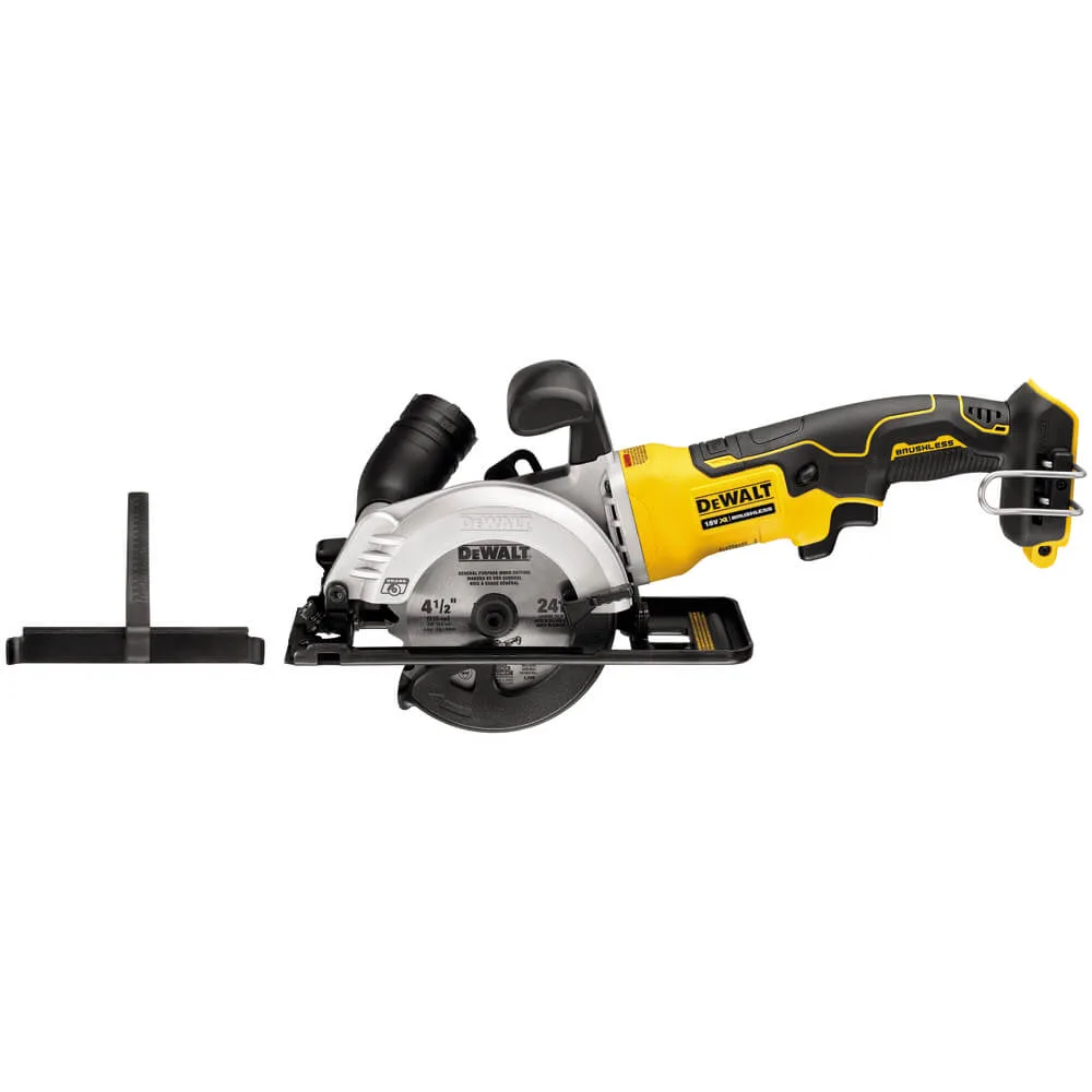 Аккумуляторная бесщеточная компактная дисковая пила DeWALT DCS571NT