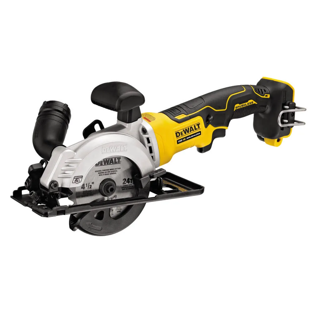 Аккумуляторная бесщеточная компактная дисковая пила DeWALT DCS571NT
