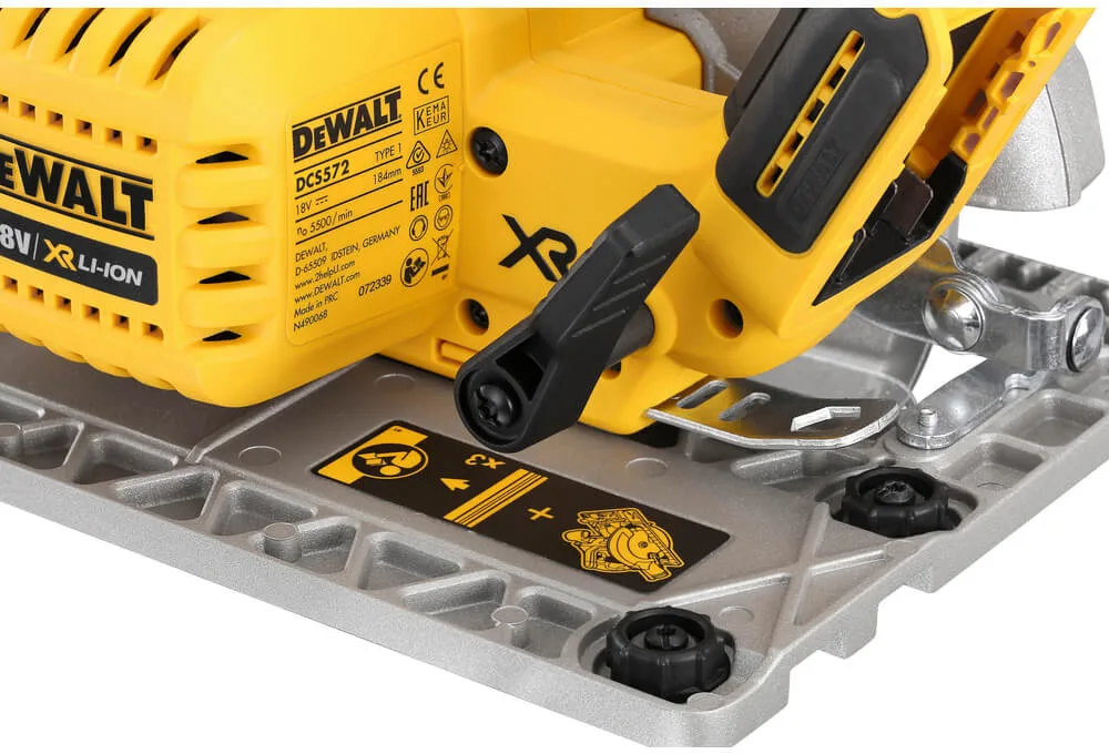 Аккумуляторная бесщеточная дисковая пила DeWALT DCS572N