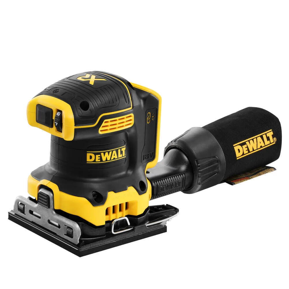 Аккумуляторная вибрационная шлифовальная машина DeWALT DCW200P2