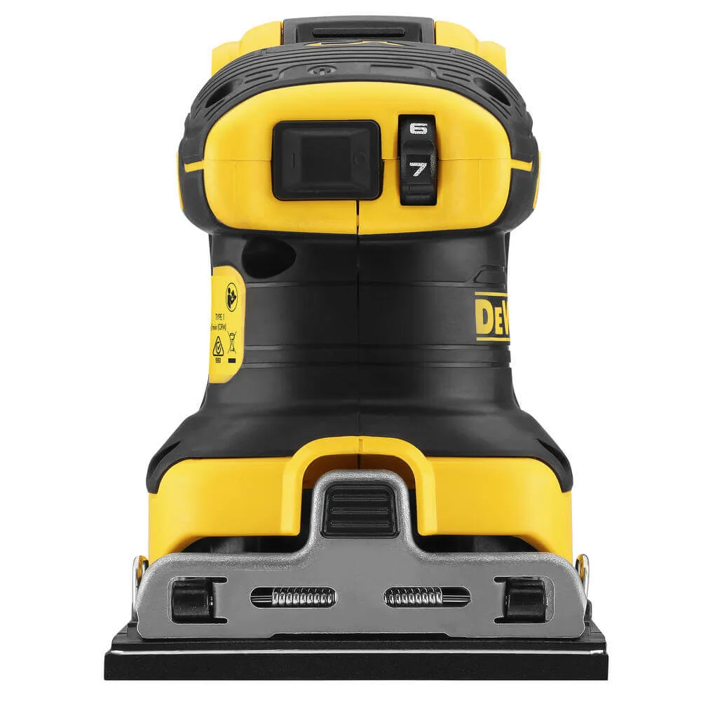 Аккумуляторная вибрационная шлифовальная машина DeWALT DCW200P2