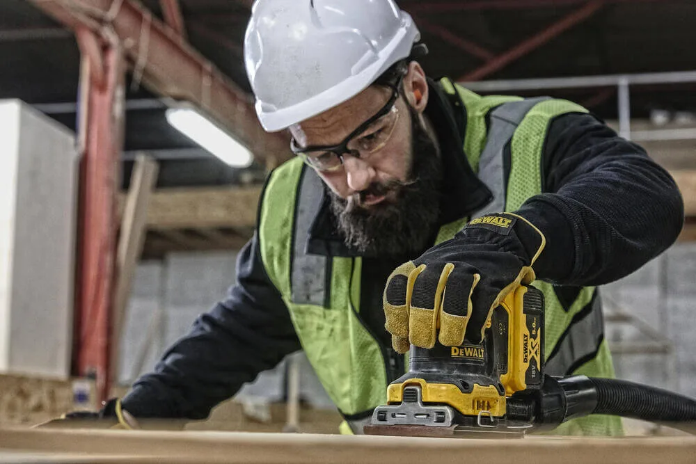Аккумуляторная вибрационная шлифовальная машина DeWALT DCW200P2