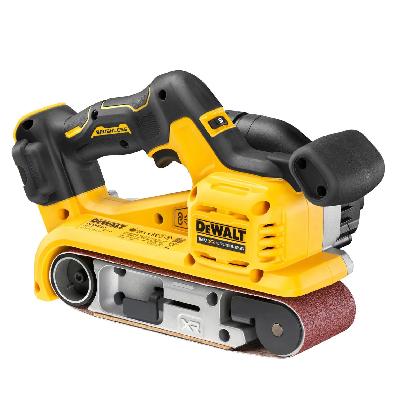 Аккумуляторная бесщеточная ленточная шлифовальная машина DeWALT DCW220N